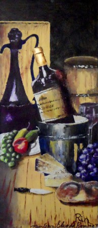 BODEGON VINOS (COLECCIÓN PRIVADA)